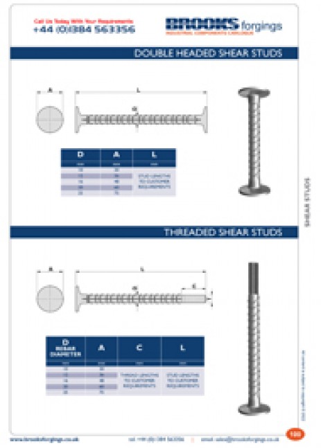 Shear Studs - Threaded