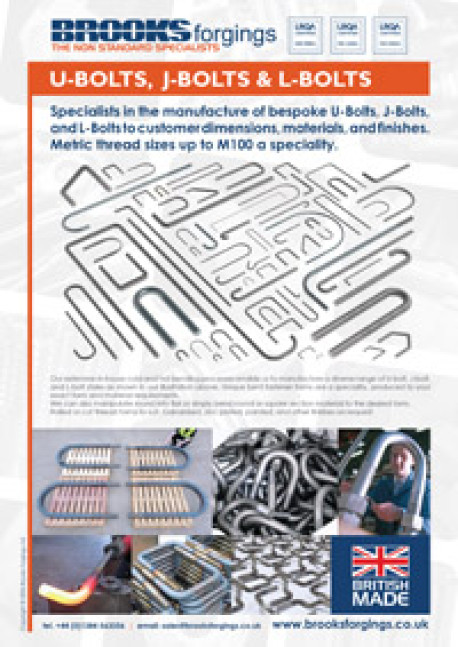 U-Bolts, J-Bolts, L-Bolts