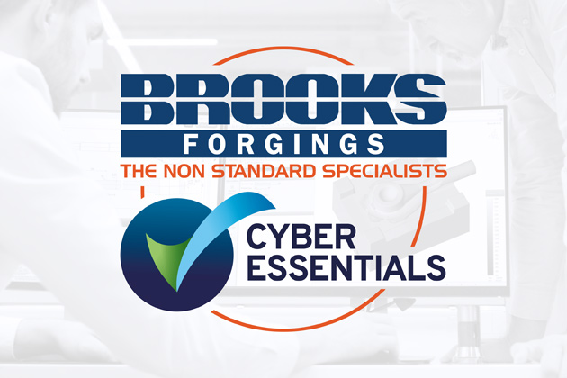 Brooks Forgings Achieves Cyber Essentials Certification